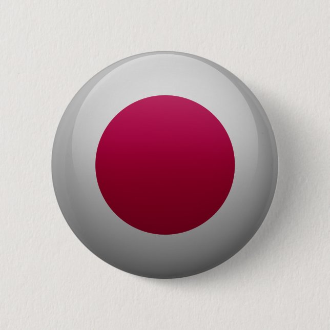Flag of Japan 2 Inch Round Button (Front)