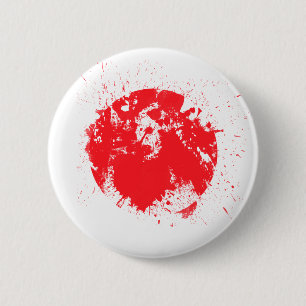 Flag of Japan 2 Inch Round Button