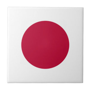 Flag of Japan Ceramic Tile