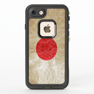 Flag of Japan in Grunge
