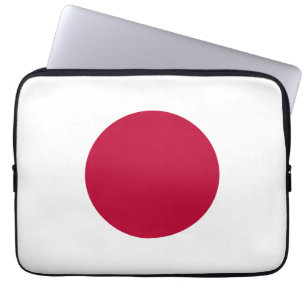 Flag of Japan, Japanese Nisshoki Hinomaru Laptop Sleeve