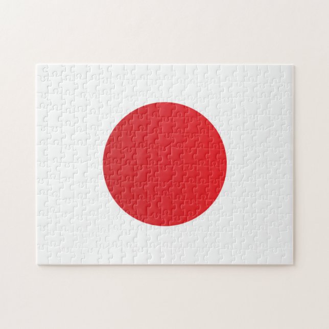 Flag of Japan Jigsaw Puzzle (Horizontal)