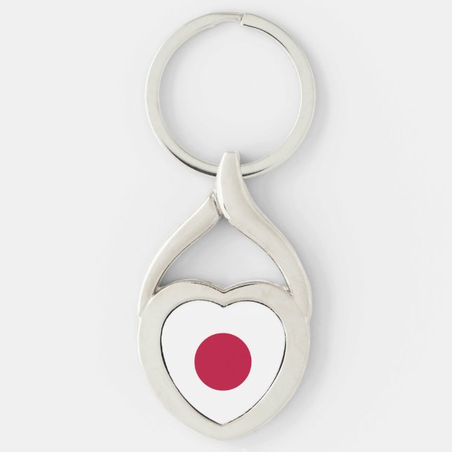 Flag of Japan Keychain (Front)