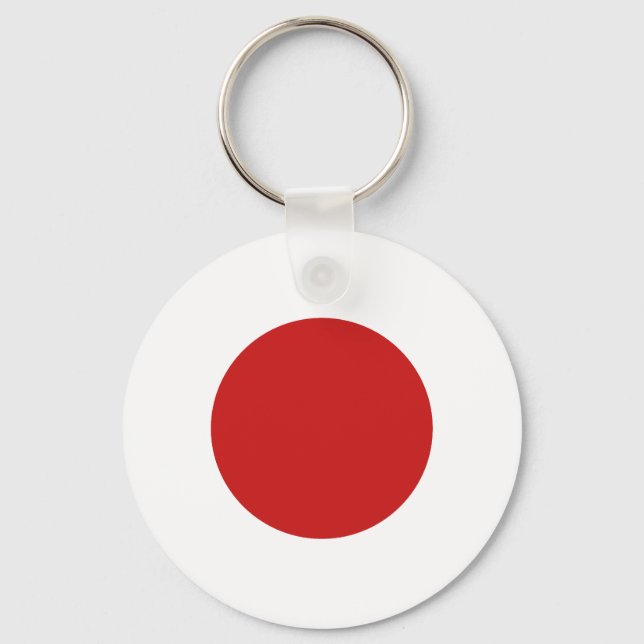 Flag of Japan Keychain (Front)