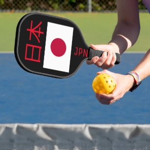 Flag of Japan Pickleball Paddle