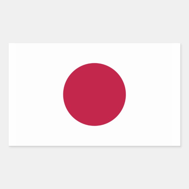 Flag of Japan Sticker (Front)