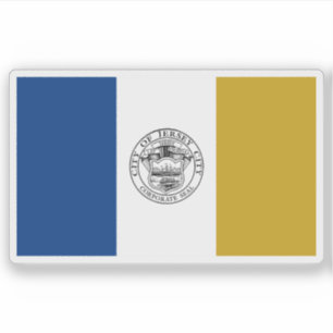 Flag of Jersey City, New Jersey, USA