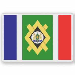 Flag of Johannesburg, the Republic of South Africa
