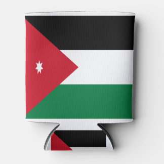 Flag of Jordan Can Cooler
