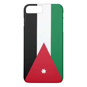 Flag of Jordan iPhone 8 Plus/7 Plus Case