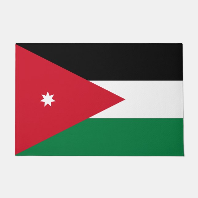 Flag of Jordan Doormat (Front)