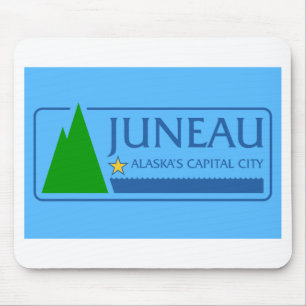 Flag of Juneau, Alaska Mouse Pad