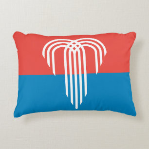 Flag of Kansas City, Missouri Accent Pillow