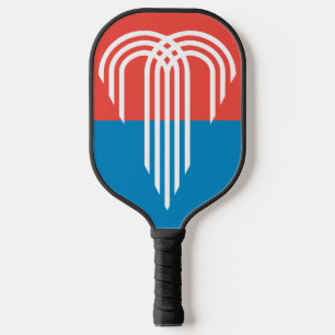 Flag of Kansas City, Missouri Pickleball Paddle