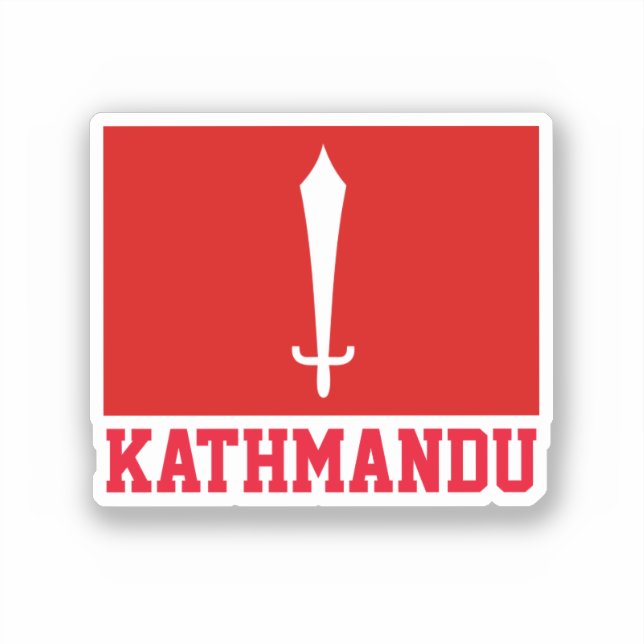 Flag of Kathmandu, Nepal (Front)