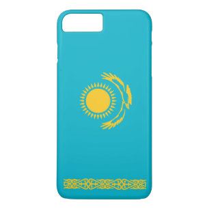 Flag of Kazakhstan iPhone 8 Plus/7 Plus Case