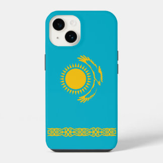 Flag of Kazakhstan iPhone 14 Case