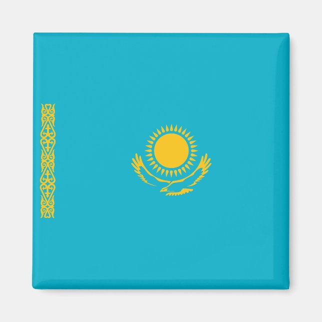 Flag of Kazakhstan Magnet (Front)