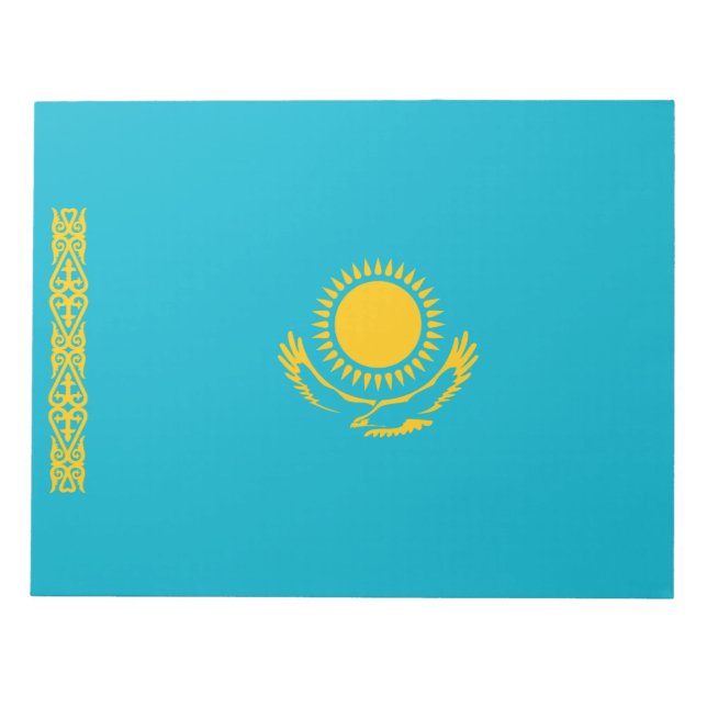Flag of Kazakhstan Notepad (Front)