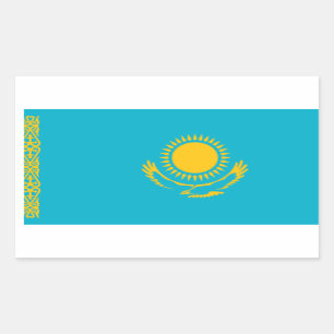 Flag of Kazakhstan Sticker