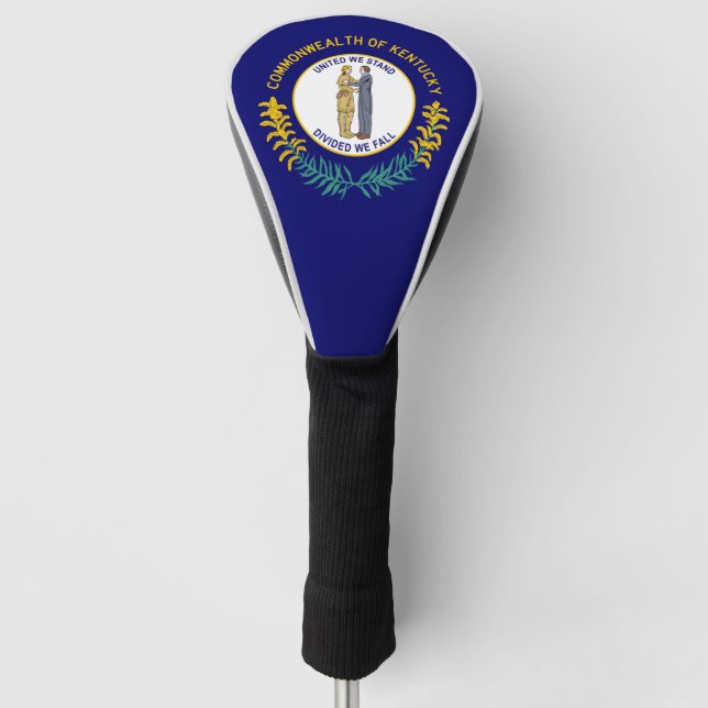 Flag of Kentucky Golf Head Cover (Front)