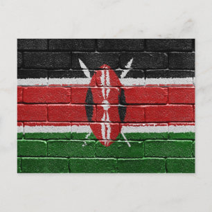 Flag of Kenya Postcard