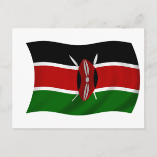 Flag of Kenya Postcard