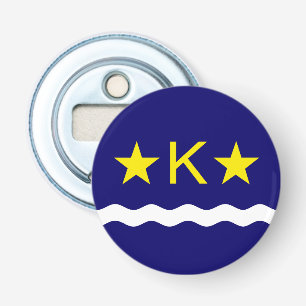 Flag of Kinshasa, Congo Bottle Opener