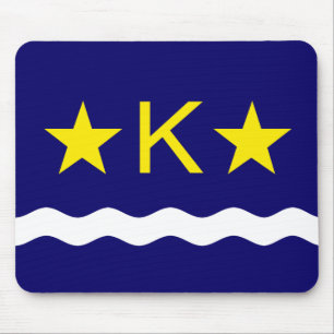 Flag of Kinshasa, Congo Mouse Pad