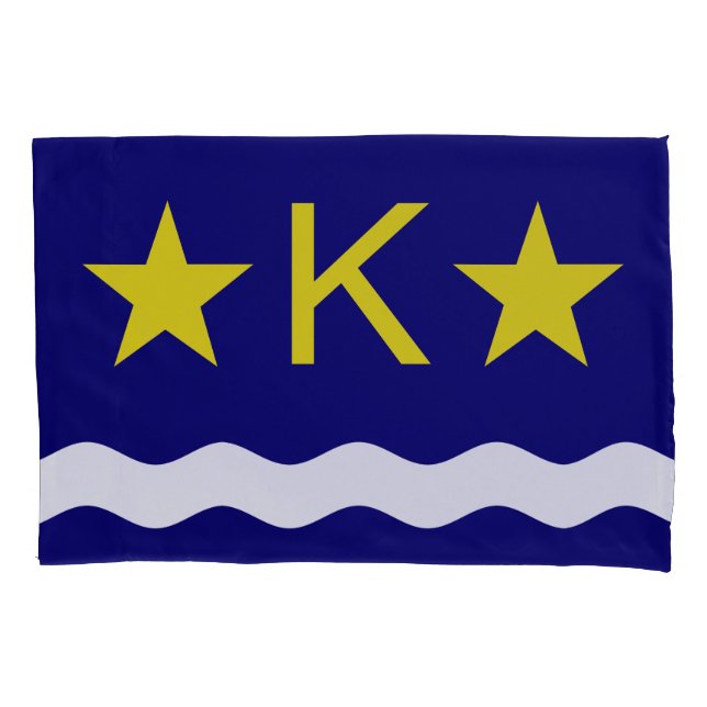 Flag of Kinshasa, Congo Pillowcase (Front)