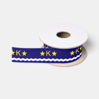 Flag of Kinshasa, Congo Satin Ribbon