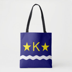 Flag of Kinshasa, Congo Tote Bag