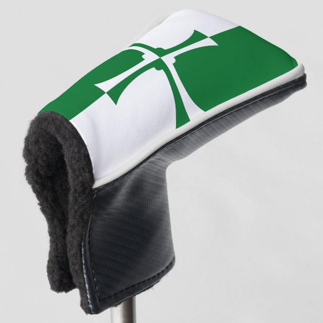 Flag of Kirkcudbrightshire Golf Head Cover (3/4 Front)