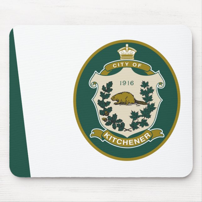 Flag of Kitchener (Ontario, Canada) Mouse Pad (Front)
