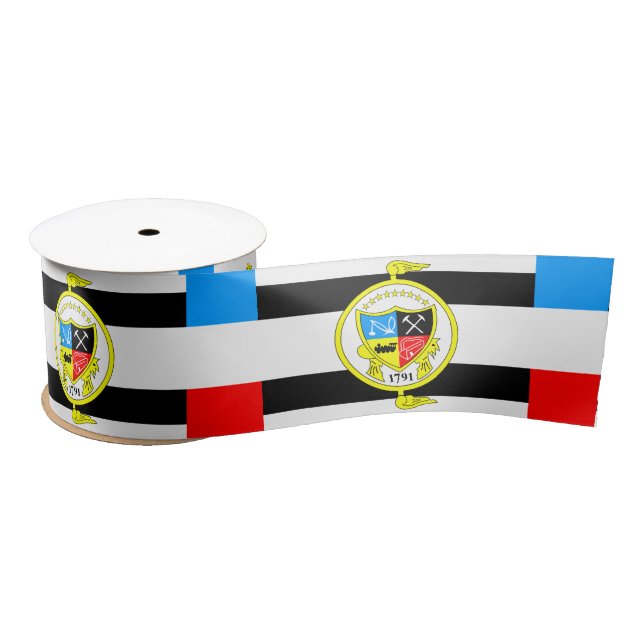Flag of Knoxville, Tennessee Satin Ribbon (Spool)