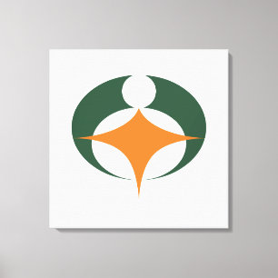 Flag of Koga, Shiga, Japan Canvas Print