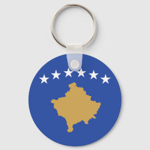 Flag of Kosovo Keychain
