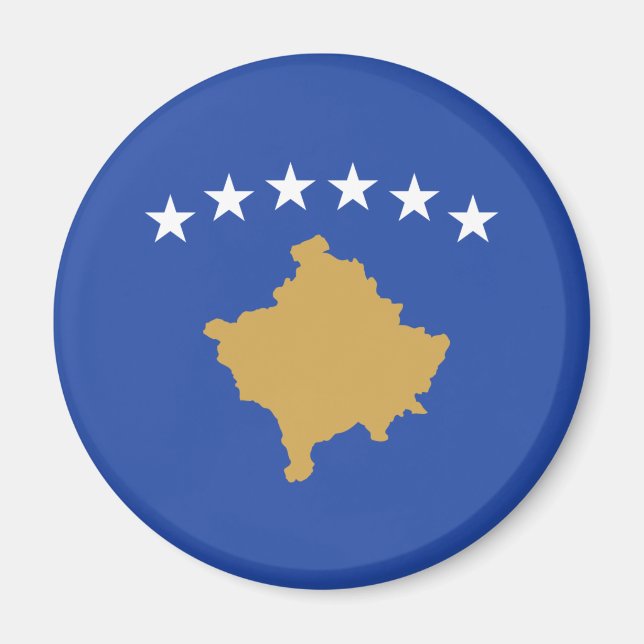 Flag of Kosovo Magnet (Front)