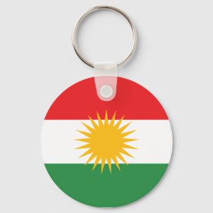 Flag of Kurdistan Keychain