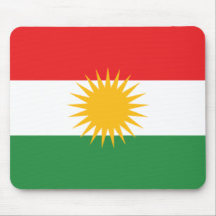 Flag of Kurdistan Mouse Pad