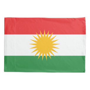 Flag of Kurdistan Pillowcase