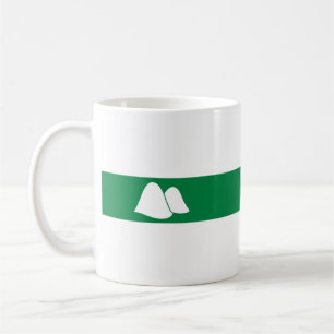 Flag of Kurgan oblast Coffee Mug