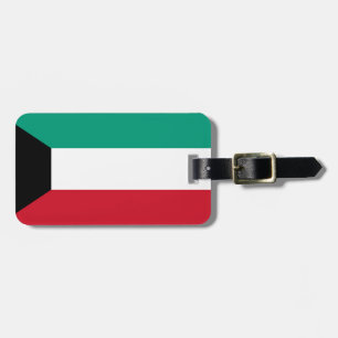 Flag of Kuwait Easy ID Personal Luggage Tag