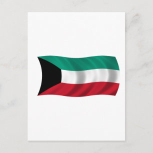 Flag of Kuwait Postcard
