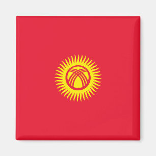 Flag of Kyrgyzstan Magnet