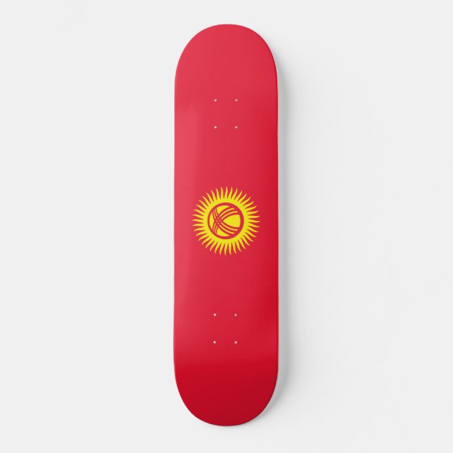 Flag of Kyrgyzstan Skateboard (Front)