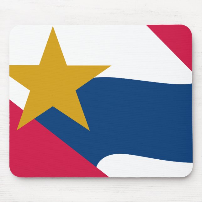 Flag of Lafayette, Indiana Mouse Pad (Front)