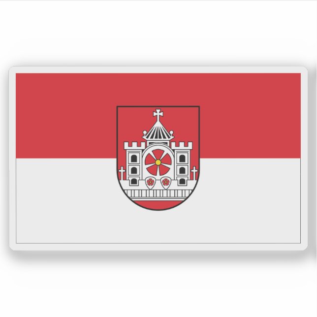 Flag of Landshut, Germany (Front)