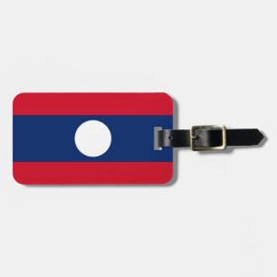 Flag of Laos Luggage Tag