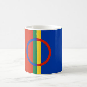 Flag of Lapland (Christmas) (Sami) (Laplander) Coffee Mug